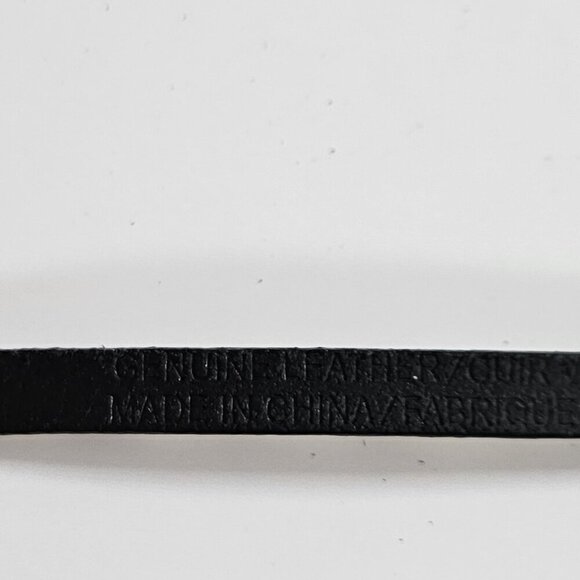 Buffalo David Bitton Belt Womens S Zebra Print Metal Buckle Real Leather Narrow - Picture 14 of 16